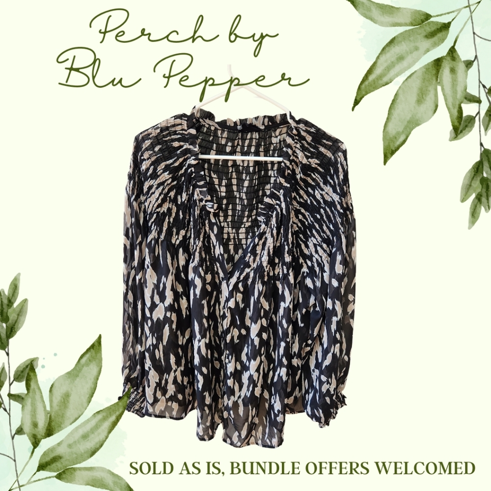 Like New Perch by Blu Pepper Boutique Blouse - 2X